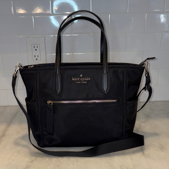 Kate Spade Chelsea Nylon Medium Convertible Crossbody Satchel - Picture 1 of 16